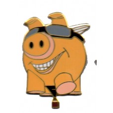 Pigasus Pig with Sunglasses Gold